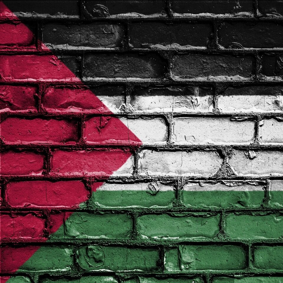 flag, banner, nation, emblem, country, national, patriotic, symbol, patriot, patriotism, wall, palestinian territories
